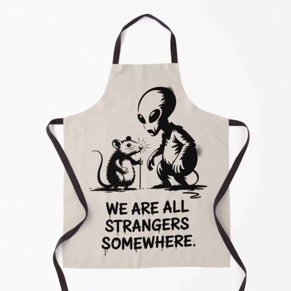Item preview, Banksy Alien - We are all strangers somewhere designed and sold by 123ks.