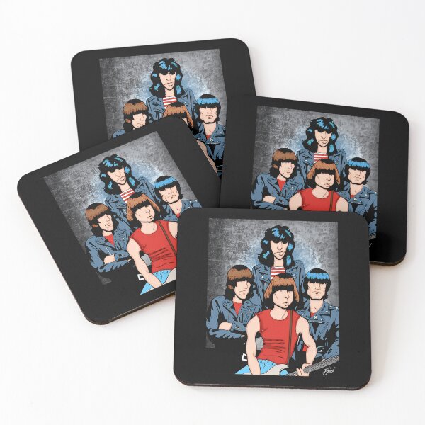 Item preview, Punk Band Caricature Illustration designed and sold by PanchoVillalon.