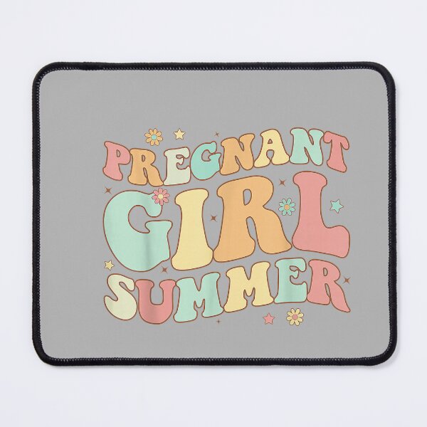 Item preview, Groovy Pregnancy Reveal Pregnant Girl Summer Baby Shower designed and sold by GreggRoss.