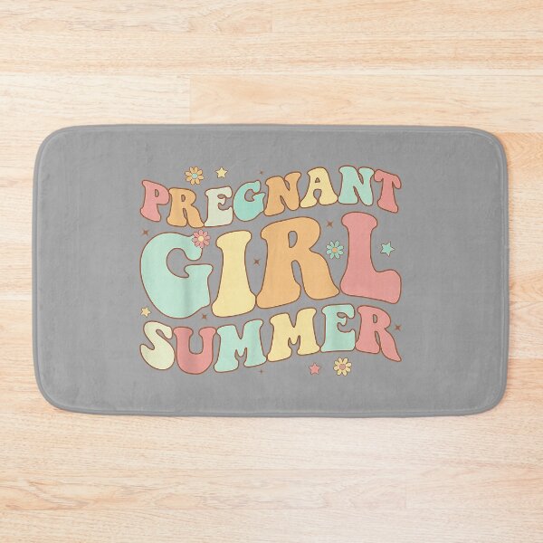 Item preview, Groovy Pregnancy Reveal Pregnant Girl Summer Baby Shower designed and sold by GreggRoss.