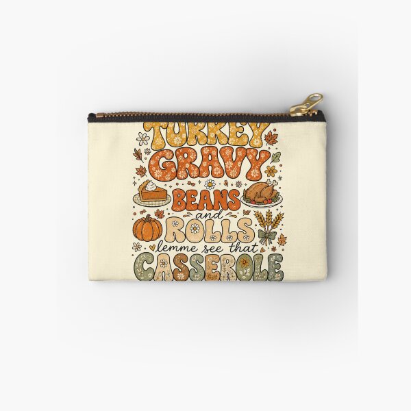 Item preview, Turkey Gravy Beans and Rolls Lemme See That Casserole Funny Thanksgiving Groovy Retro designed and sold by Yellowriversss.