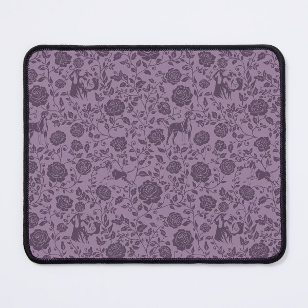 Item preview, Great Dane Floral Pattern | Elegant Botanical Dog Design Purple designed and sold by WildLakePatterns.