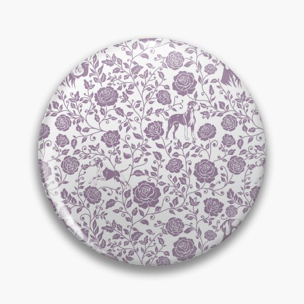 Item preview, Great Dane Floral Pattern | Elegant Botanical Dog Design Lavender designed and sold by WildLakePatterns.
