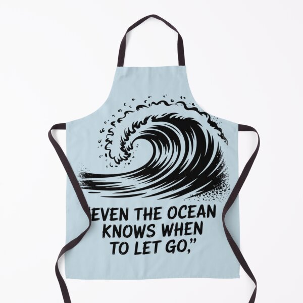 Item preview, Banksy Wave - Even the ocean knows when to let go designed and sold by 123ks.