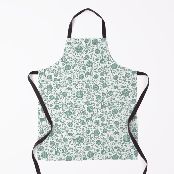 Item preview, Great Dane Floral Pattern | Elegant Botanical Dog Design Green designed and sold by WildLakePatterns.