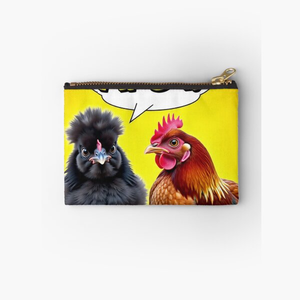 Item preview, APDA! Funny Black Australorp & Rhode Island Red Chicken Cartoon designed and sold by pbchan.