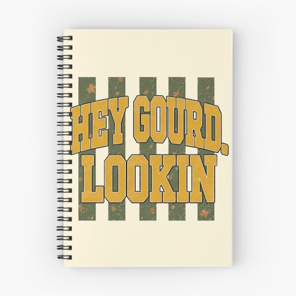 Item preview, Hey Gourd Lookin Good Funny Fall Varsity Pumpkin Pun designed and sold by Yellowriversss.
