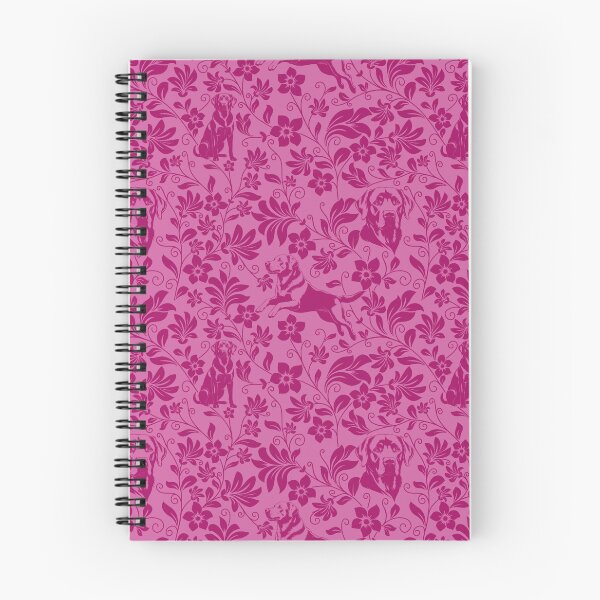 Item preview, Labrador Retriever Floral Pattern | Elegant Botanical Dog Design Pink designed and sold by WildLakePatterns.