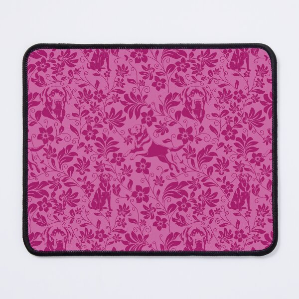Item preview, Labrador Retriever Floral Pattern | Elegant Botanical Dog Design Pink designed and sold by WildLakePatterns.