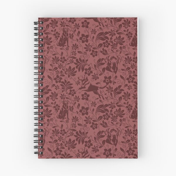 Item preview, Labrador Retriever Floral Pattern | Elegant Botanical Dog Design Red designed and sold by WildLakePatterns.