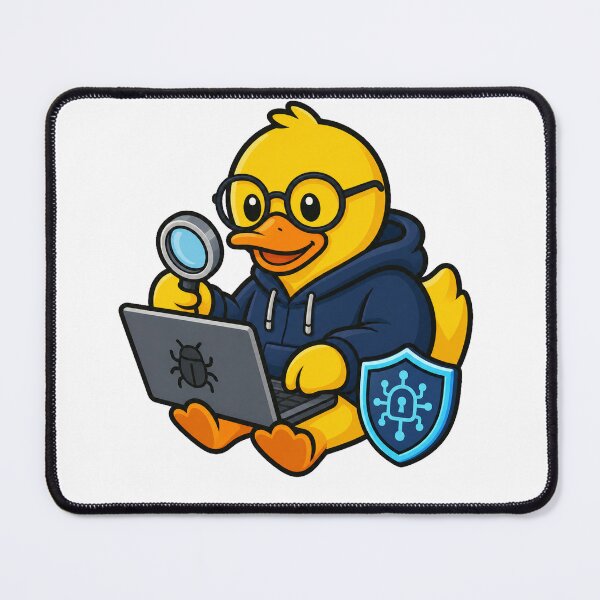 Item preview, Cybersecurity Duck – Funny Rubber Duck Hacker & IT Security Gift designed and sold by Patolabs.