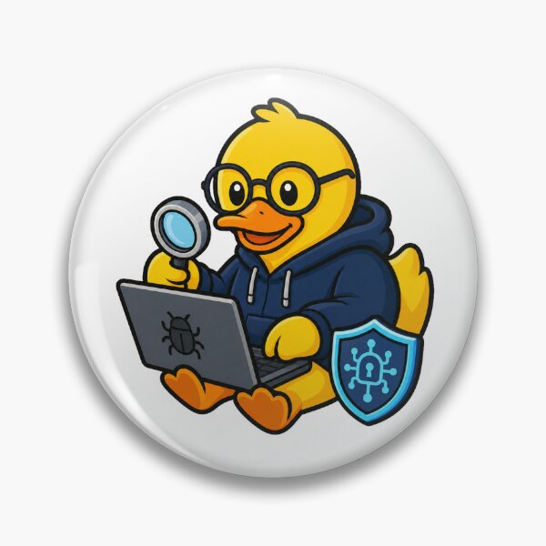 Item preview, Cybersecurity Duck – Funny Rubber Duck Hacker & IT Security Gift designed and sold by Patolabs.