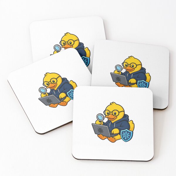 Item preview, Cybersecurity Duck – Funny Rubber Duck Hacker & IT Security Gift designed and sold by Patolabs.