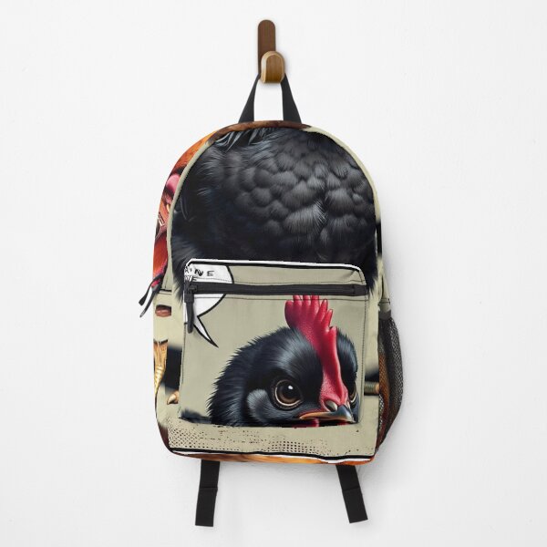Item preview, Funny Black Australorp & Rhode Island Red Chickens Cute Talking Hen Cartoon designed and sold by pbchan.