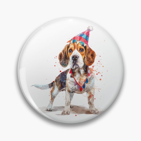 Item preview, Beagle Dog | Cute Puppy Aesthetic Art designed and sold by Mandayartstudio.