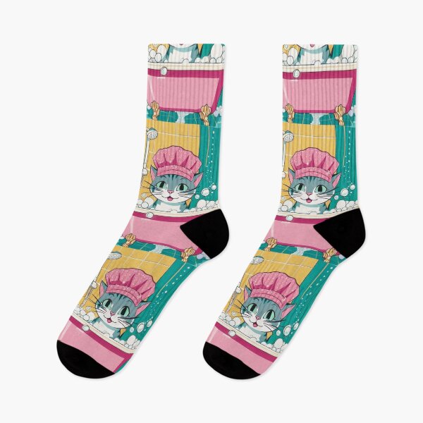 Item preview, Illustration - Relaxing Domestic Cat, Humorous Cartoon Vibe designed and sold by World-Pets.