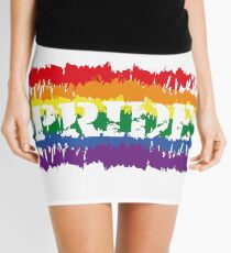 Shows color! Mini Skirt