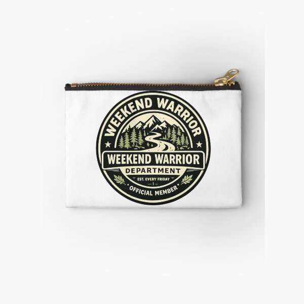 Item preview, Weekend Warrior Department MTB Badge Design designed and sold by SingleTrackes.