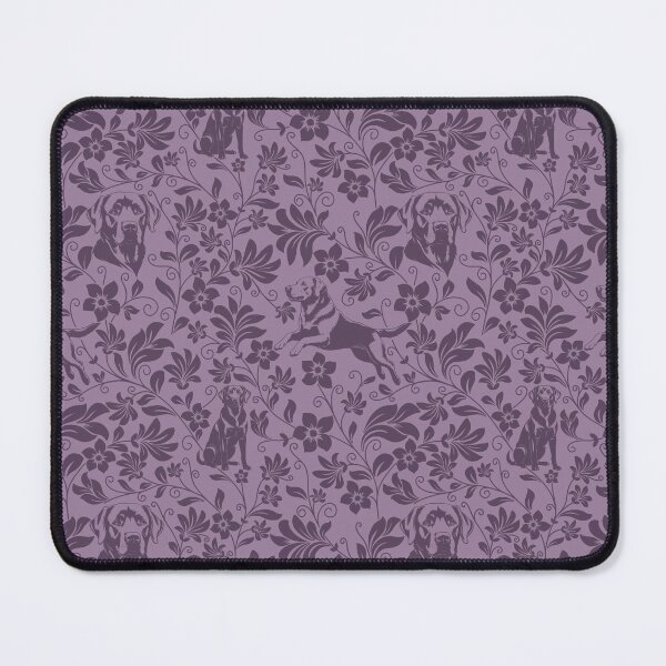 Item preview, Labrador Retriever Floral Pattern | Elegant Botanical Dog Design Purple designed and sold by WildLakePatterns.