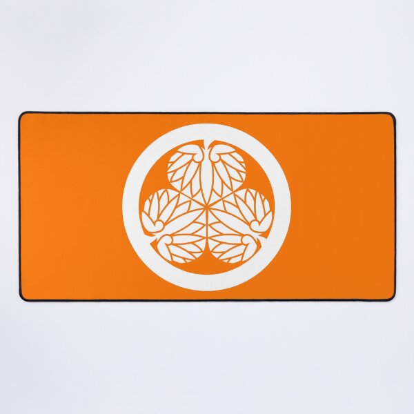 Item preview, Samurai Aoinogomon Tokugawaieyasu Kamon WhiteBlue / Japanese Crest designed and sold by 戦国まーけっと SENGOKU MARKET.