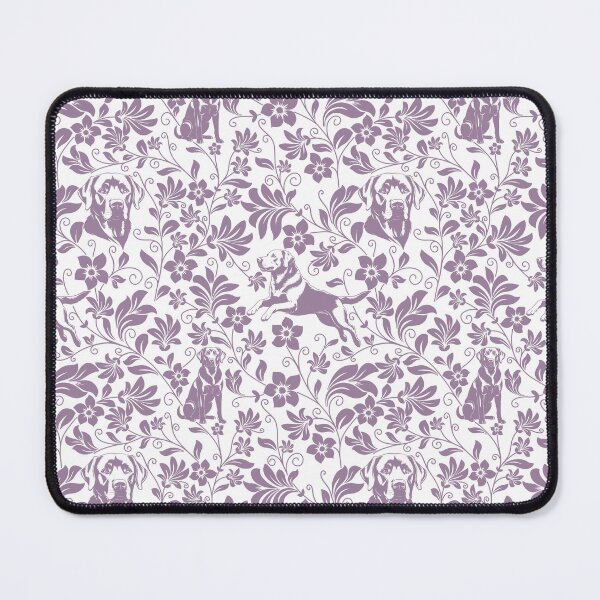 Item preview, Labrador Retriever Floral Pattern | Elegant Botanical Dog Design Lavender designed and sold by WildLakePatterns.