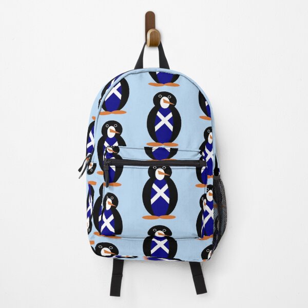 Item preview, Scotland Flag Ms. Penguin St Andrews Cross Design designed and sold by AuntieShoe.