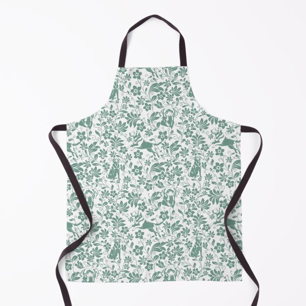 Item preview, Labrador Retriever Floral Pattern | Elegant Botanical Dog Design Green designed and sold by WildLakePatterns.