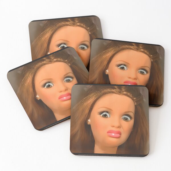 Item preview, Disgusted Doll Meme Face designed and sold by endenvys.