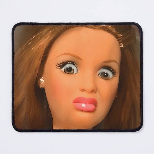 Item preview, Disgusted Doll Meme Face designed and sold by endenvys.