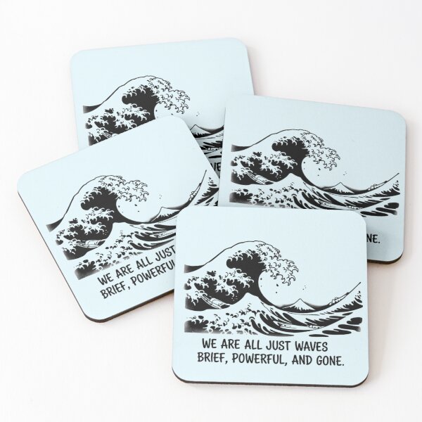 Item preview, Banksy - We are all just waves. Brief, Powerful and Gone. designed and sold by 123ks.