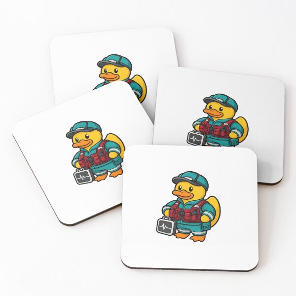 Item preview, Paramedic Rescue Duck – Funny Rubber Duck First Responder Gift designed and sold by Patolabs.