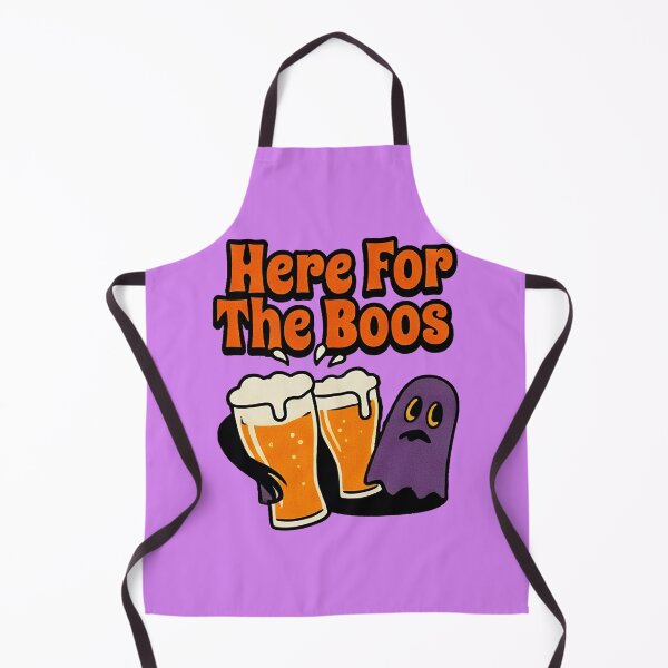 Item preview, Here For The Boos Purple Ghost Toasting Beer Glasses Halloween Graphic designed and sold by BKSARYLIFE.