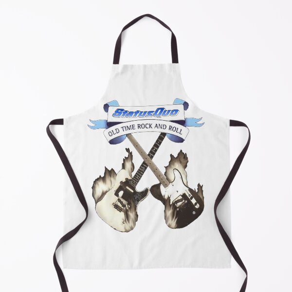 Item preview, Status Quo Old Time Rock And Roll Burning Guitars designed and sold by WestleyCarter.