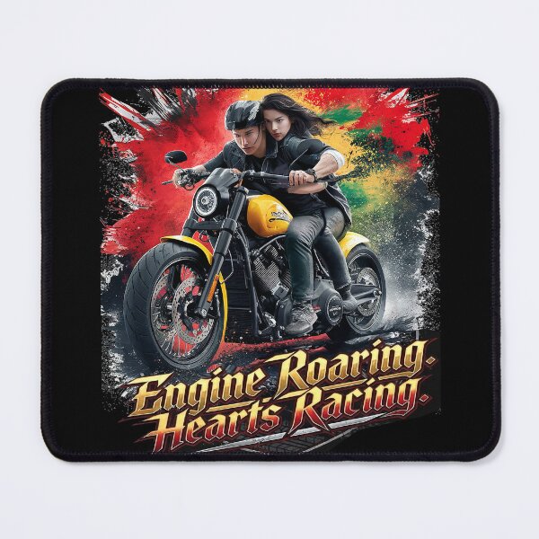 Item preview, Engine Roaring - Hearts Racing designed and sold by Concept-Hub.