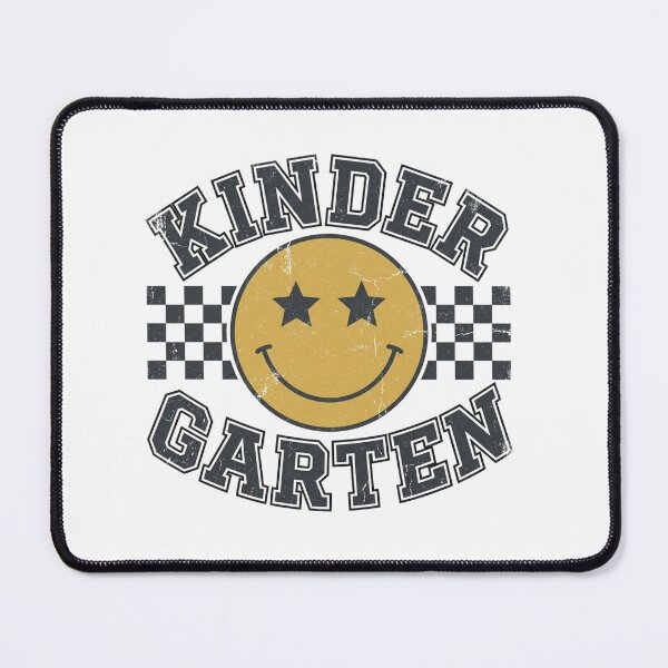 Item preview, Kindergarten Smiley Face Art Print - Retro Groovy Star Eyes Back to School Student Gift designed and sold by raedattia.