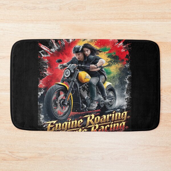 Item preview, Engine Roaring - Hearts Racing designed and sold by Concept-Hub.