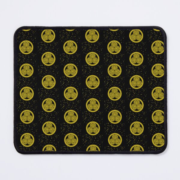Item preview, Samurai Aoinogomon Tokugawaieyasu Kamon Faux Gold Dust Blacktile / Japanese Crest designed and sold by 戦国まーけっと SENGOKU MARKET.