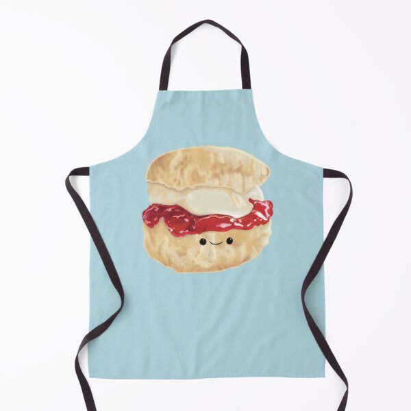 Item preview, Cute British Scone with Jam and Cream Art designed and sold by Designs By Amber.