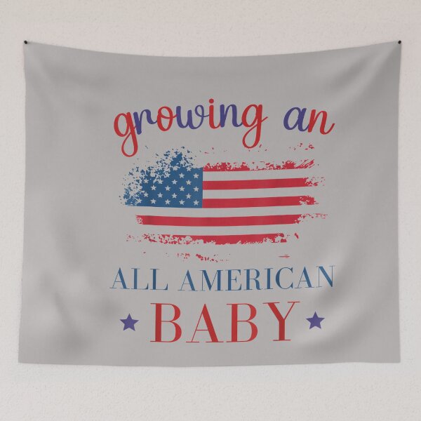 Item preview, Growing an All American Baby Pregnancy Announcement designed and sold by GreggRoss.