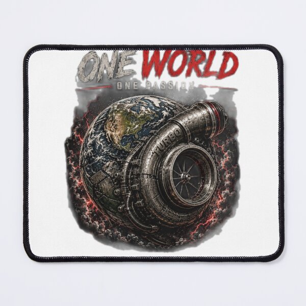 Item preview, One World One Passion – Turbo Earth designed and sold by Neon Torque.