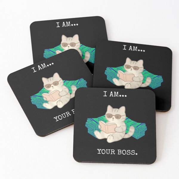 Item preview, I Am Your Boss Funny Cat Movie Parody Quote designed and sold by Mircea786.