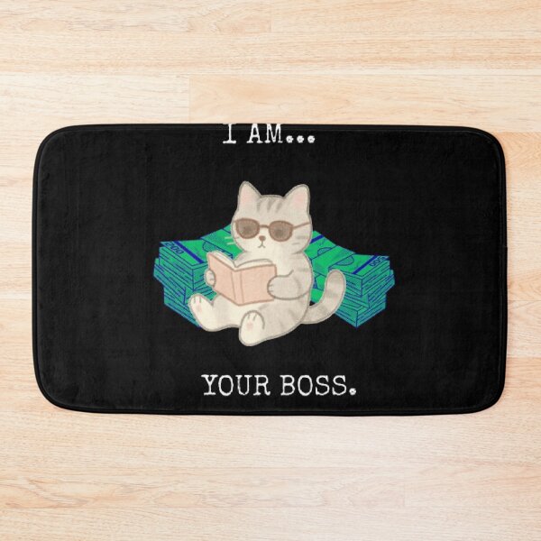 Item preview, I Am Your Boss Funny Cat Movie Parody Quote designed and sold by Mircea786.