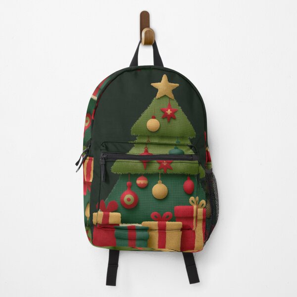 Item preview, Trendy Textured Christmas Tree with Holiday Gifts designed and sold by colorful-white.