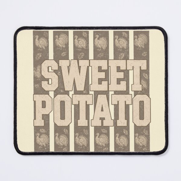 Item preview, Sweet Potato Thanksgiving Retro Varsity Turkey Fall designed and sold by Yellowriversss.