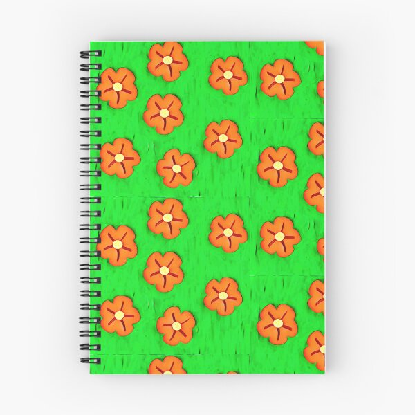 Item preview, Stylized orange flowers designed and sold by Fayes4Art.