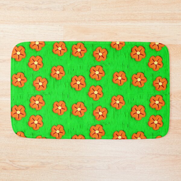 Item preview, Stylized orange flowers designed and sold by Fayes4Art.