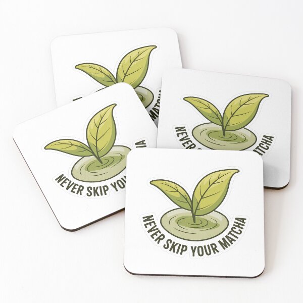 Item preview, Matcha Leaf & Quote designed and sold by NiftyWrx.