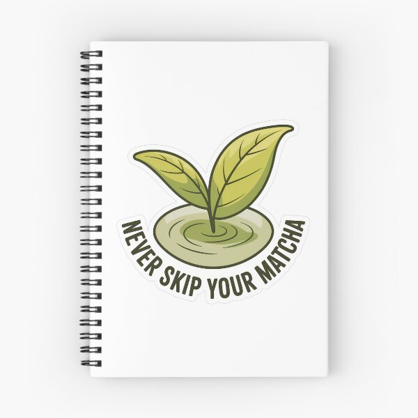 Item preview, Matcha Leaf & Quote designed and sold by NiftyWrx.