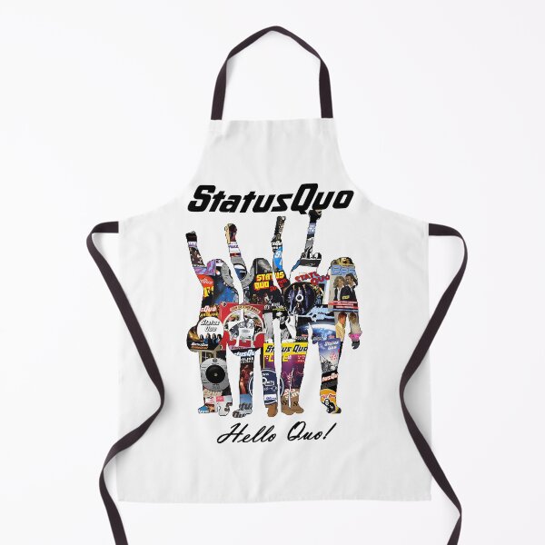 Item preview, Status Quo Hello Quo Collage Silhouettes designed and sold by WestleyCarter.