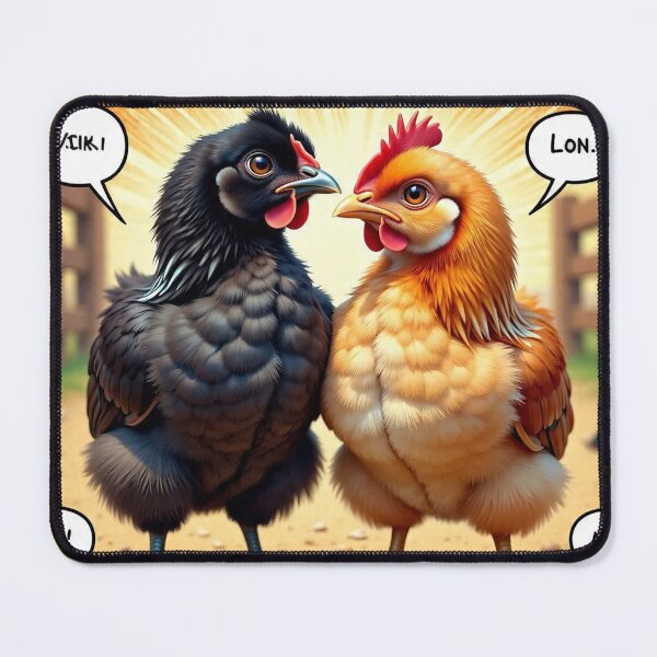 Item preview, Black Australorp & Rhode Island Red Chickens Talking designed and sold by pbchan.